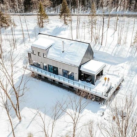 Chalet Flodhaus- Bord Riviere St-Maurice Saint Roch de Mekinac Exterior foto