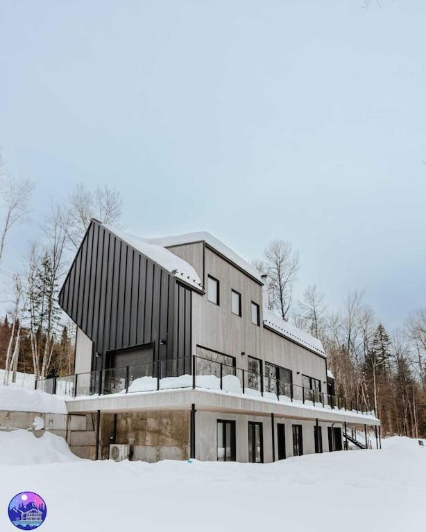 Chalet Flodhaus- Bord Riviere St-Maurice Saint Roch de Mekinac Exterior foto