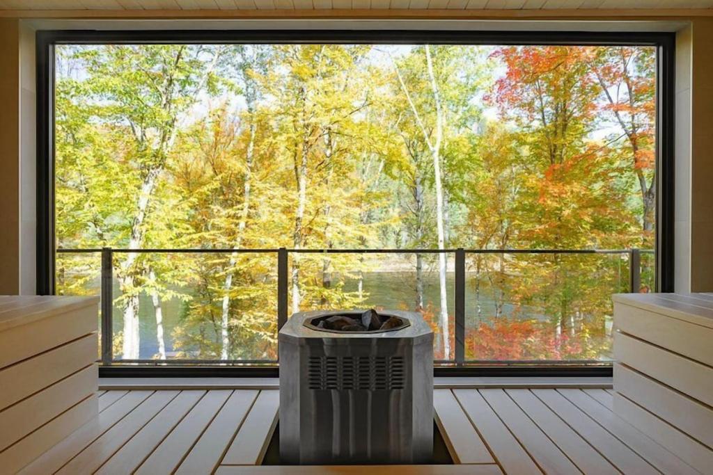 Chalet Flodhaus- Bord Riviere St-Maurice Saint Roch de Mekinac Exterior foto